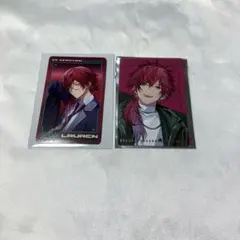 【VSせめよん】ランダムフォト風カード すき家オリジナルカード ローレンセット