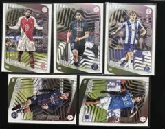 TOPPS 축구 카드 Future Stars 5장 세트