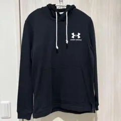 UNDER ARMOUR 黒 パーカー SM/P/CH