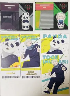 【呪術廻戦0】狗巻棘&パンダ　5周年グッズセット