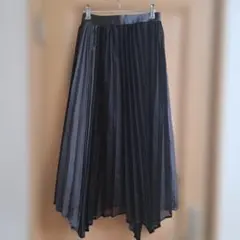 PAGEBOY　グラデーション プリーツスカート FREEサイズ　ロングスカート