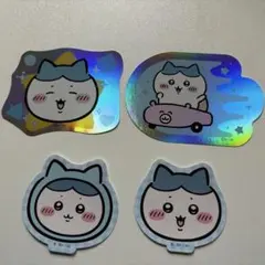 ちいかわ ハチワレ ステッカー 4枚セット