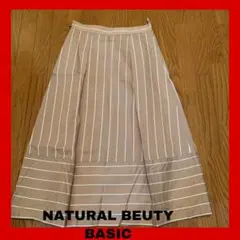 NBB ストライプスカート