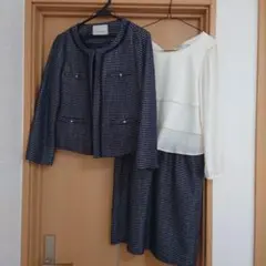 【ジャケット→L、ワンピース→M】セレモニースーツ　卒業　入学　入園