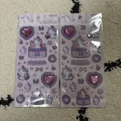 キラキラジュエルシール　チャーミーキティ 2点セット