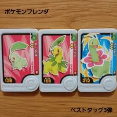 ベストタッグ3弾 チコリータ ベイリーフ メガニウム