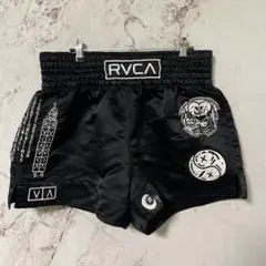 新品　RVCA SPORTルーカ スポーツ　ショーツ　L　黒ｘ白(格闘技） 新品 RVCA SPORTルーカ スポーツ ショーツ L 黒x白(格闘技）