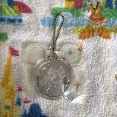 非売品　ディズニー　わんわん物語　ミッキー型アクリルキーホルダー