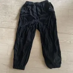 リオ　Rio 120 パンツ　黒　ブラック　パラシュートパンツ　綿100