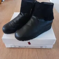 TOMOCO ショートブーツ　ブラック　22.5