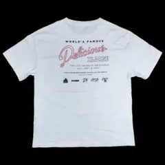 XLARGE×デリシャスヴァイナル コラボTシャツ ホワイトMサイズ
