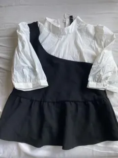 ZARA ワンショルダー ブラウス