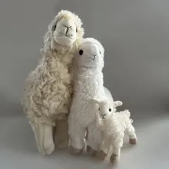 10c+1 ぬいぐるみ　アルパカ　3体セット　まとめ売り