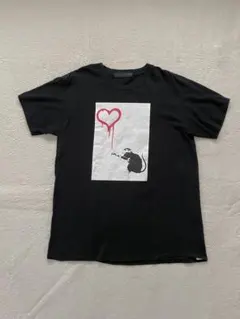 BRANDALISED　ブランダライズド　バンクシー　半袖　Tシャツ　Lサイズ