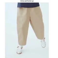 ミナペルホネン　キッズ　140 choucho パンツ　ベージュのサムネイル