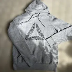 Reebok プルオーバーパーカー グレー M