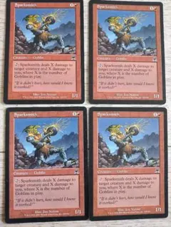 MTG Goblin Sharpshooter ゴブリンの名手 4枚セット 旧枠 - メルカリ