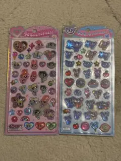 正規品　うるちゅるPOP シール　パワーパフガールズ　パワパフ ナカムラくん