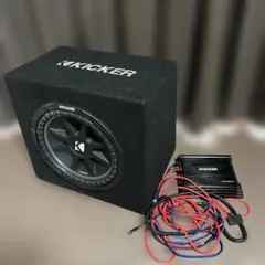 kicker KKP212 30cm 純正BOX+2chアンプ kicker KKP212 30cm 純正BOX+2chアンプ - メルカリ