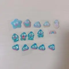 はぴだんぶい ボンボンドロップシールミニ／コットンパフィー ハンギョドン