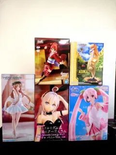 美少女フィギュア5体セット