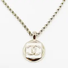 CHANEL シャネル ココマーク ネックレス ラインストーン L26C