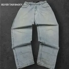 silvezr tab 90s シルバータブ baggy fit ストリート