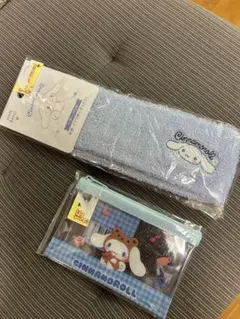 Cinnamoroll ヘアバンド & グリッターポーチ セット　サンリオ