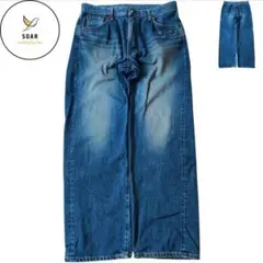 EDWIN　445　Ｗ37　fade　loosefit　baggy　Y2K