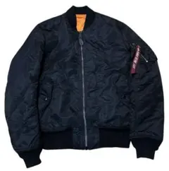 Alpha MAー1 フライトジャケット ボンバージャケット ブラック