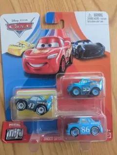 Disney Pixar Cars Mini Racers 3台セット
