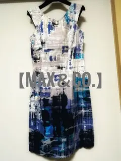 ※11月24日まで【MAX&CO. 】ノースリーブひざ丈ワンピース