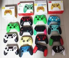 任天堂スイッチ　プロコン　セット＋PS4コントローラー　互換品