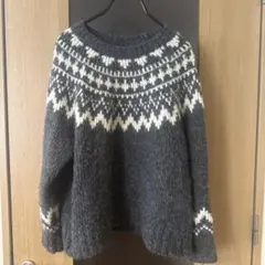 UNIQLO ノルディック柄 ニットセーター XL 軽い！