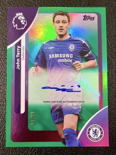 ジャージナンバー Panini チェルシー デコ 直筆サインカード ジャージナンバー Panini チェルシー デコ 直筆サインカード