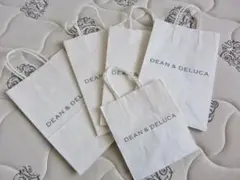 未使用　DEAN & DELUCA ディーンアンドデルーカ ショッパー５枚set