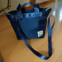スヌーピー ネイビー マザーズバッグ