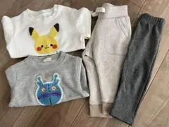保育園着　まとめ売り　秋冬　男の子　ポケモン　アンパンマン