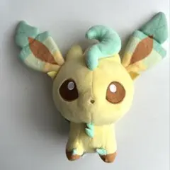 【ぬいぐるみ】ポケモンドールズ　リーフィア　ポケモンセンター限定のサムネイル