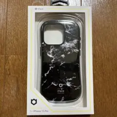 iFace First Class iPhone 15 Pro ケース 大理石調