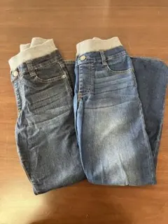 デニムパンツ　2点セット