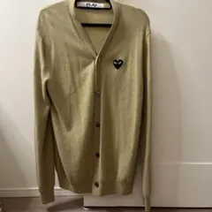 PLAY COMME des GARÇONS ベージュ カーディガン XL