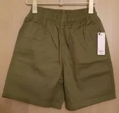 新品GU シェフショーツ ショートパンツ S カーキ