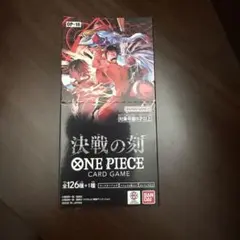 ONE PIECEカードゲーム 決戦の刻 テープ付き - メルカリ