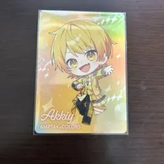 AMPTAK×COLORS アンプタックカラーズ あっきぃ 色紙(等身、浴衣