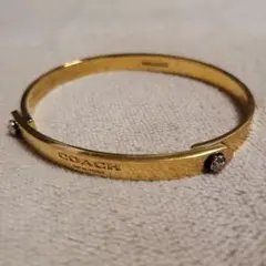COACH ゴールド バングル ブレスレット