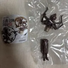【海洋堂ガチャ】仏像立体図録　廻Kai 阿修羅（木彫）のサムネイル