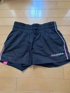 DIADORA テニスウェア ハーフパンツ ブラックのサムネイル