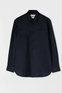 JIL SANDER 】ウールギャバジンシャツ サイズ37 - メルカリ