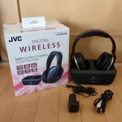 JVC ワイヤレスヘッドホンシステム　 HA-WD100B【極美品】 HA-WD100B|ワイヤレスヘッドホンシステム|イヤホン・ヘッドホン製品